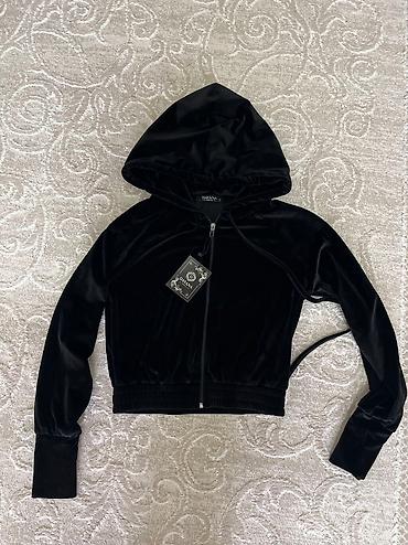 велюровая: Спортивный костюм, Made in KG, На молнии, S — 2