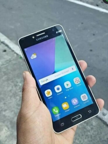 самунг: Samsung Galaxy J2 Prime, Б/у, цвет - Серебристый, 2 SIM