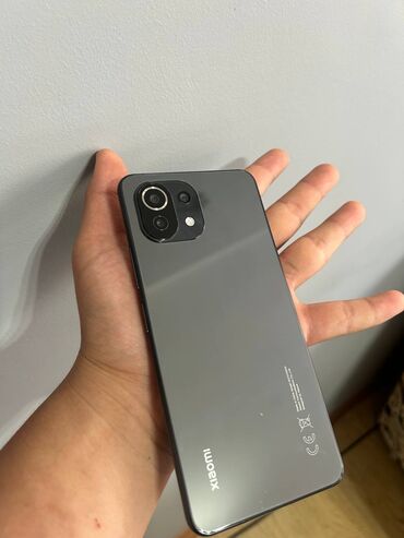 Xiaomi: Xiaomi, Mi 11 Lite, Б/у, 128 ГБ, цвет - Серый, 2 SIM