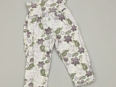 modne zestawy ubrań na jesień: Niemowlęce spodnie materiałowe, 12-18 m, 80-86 cm, stan - Dobry