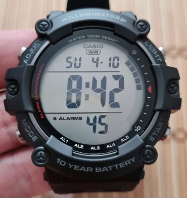 Qol saatları: Yeni, Qol saatı, Casio, rəng - Qara — 17