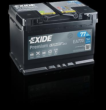 range rover az: Exide, 77 ah, Orijinal, Fransa, Yeni — 1
