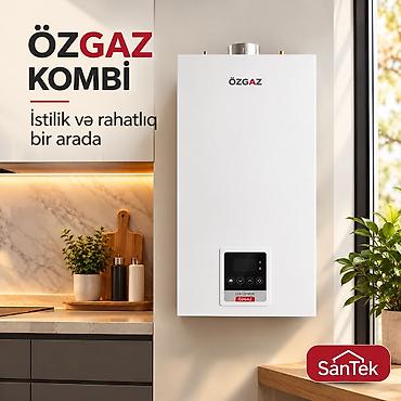 kombi boruları: Yeni Kombi 24 kVt, Ödənişli çatdırılma, Ödənişli quraşdırma, Zəmanətli, Kredit var — 1