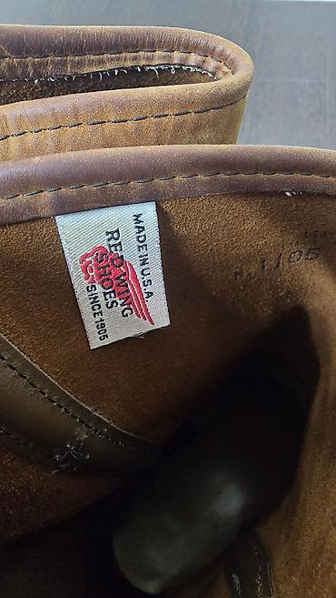 red wing ботинки: Мужские ботинки, 41, Б/у, цвет - Коричневый, Самовывоз — 4