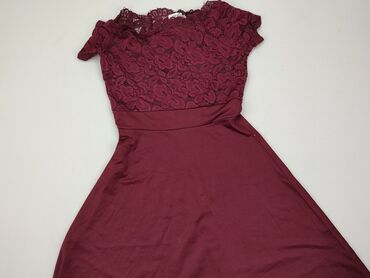 czerwone eleganckie sukienki: Sukienka, M, stan - Bardzo dobry