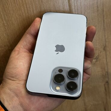 Apple iPhone: IPhone 13 Pro, Б/у, 256 ГБ, Pacific Blue, Защитное стекло, Чехол, 93 % — 14