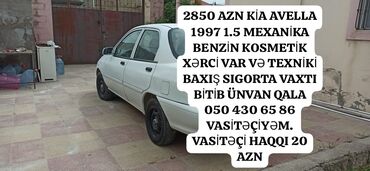 ucuz avtomobiller: Kia Avella: 1.5 l | 1997 il