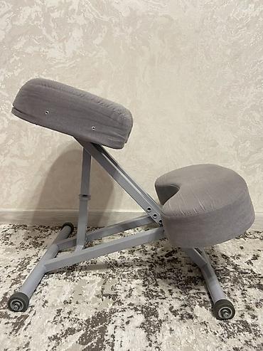 ортопедическая кресло: Эргономический стул-коленный (kneeling chair) для осанки В отличном — 2