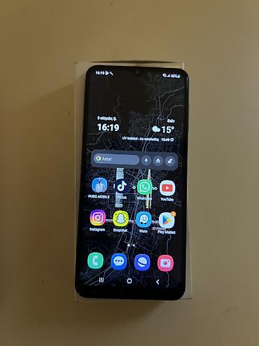 telfon satisi: Samsung Galaxy A12, 32 GB, rəng - Qara, Sensor — 3