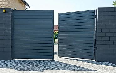 Откатные ворота: Откатные ворота и калитки из металла под ключ. - Тип: откатные — 7
