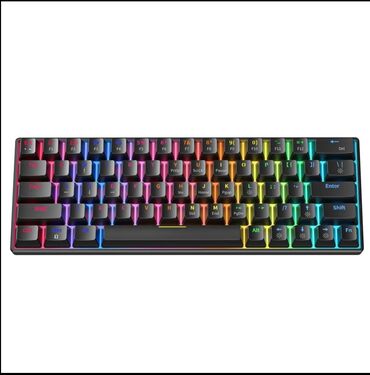 klaviatura sekilleri: Zifriend RGB mexaniki klaviatura 11 işıq effekti qırmızı switch anti
