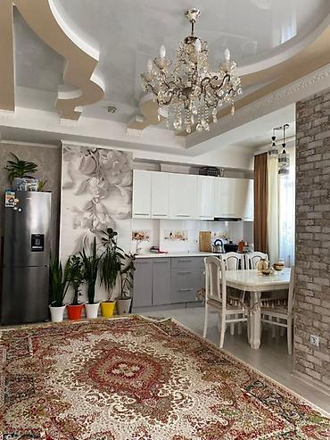 2 комнаты, 58 м², Кок-Жар мкр Элитка, 11 этаж, Дизайнерский ремонт