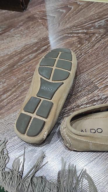 maksan: Aldo kişi mokasinləri - Model: slip-on mokasin - Rəng: açıq bej (qum — 4