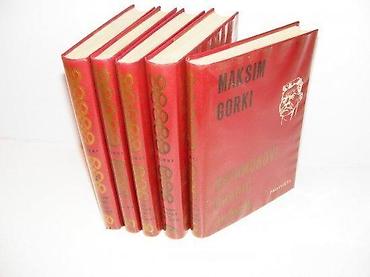 obim: MAKSIM GORKI 1-5 komplet1. MATI2. MOJI UNIVERZITETI - SJEĆANJA3 — 1