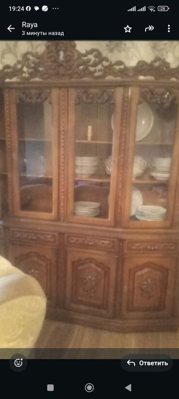Распашной, 6 дверей Прямой шкаф, Буфет