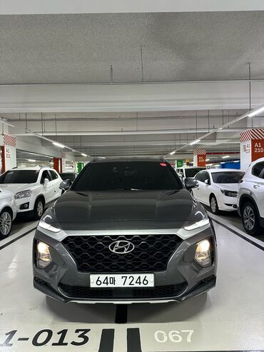 продаю авто в аварийном состоянии: Hyundai Santa Fe: 2019 г., 2 л, Автомат, Дизель, Кроссовер