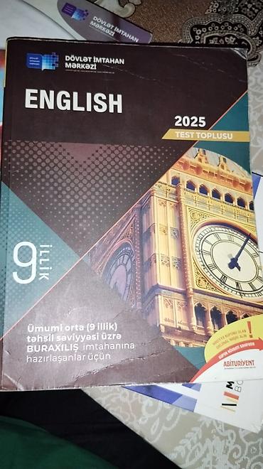 Məhsul: “ENGLISH – 2025 Test Toplusu” (Dövlət İmtahan Mərkəzi) - Ümumi