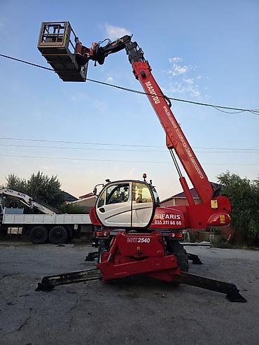 kovuş: Teleskopik yükləyici manitou 25 metrə.360 dərəcə dönən.avropadan yeni — 4