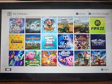 Nintendo Switch: 🎮 Nintendo Switch 32GB + 400GB microSD ✨ Stanje kao novo (praktično — 5