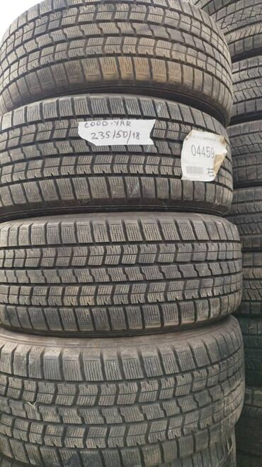 Шины: Шины 235 / 50 / R 18, Зима, Б/у, Комплект, Легковые, Япония, GoodYear