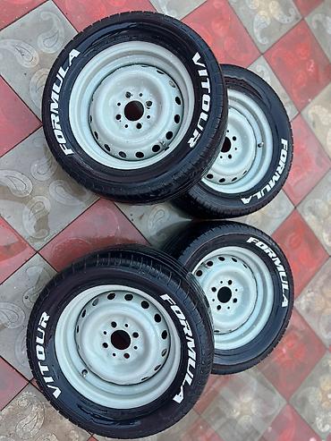 tekerler 13: Formula R13 215 təkərlər satılır.4ədəd disk qarışıq satılır,yaxşı — 2