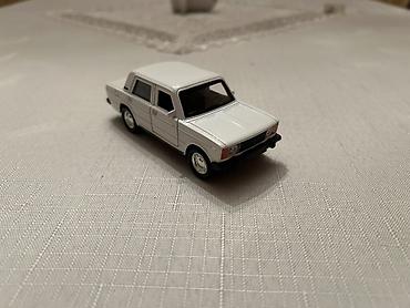 Uşaq dünyası: Model avtomobil – klassik “Jiguli” (VAZ 2107) miniatürü - Rəng: ağ - — 7