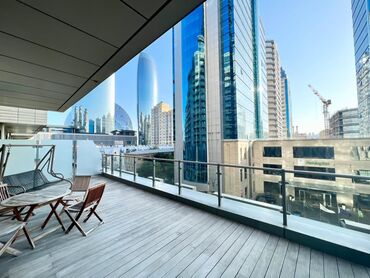 Uzunmüddətli kirayə mənzillər: WhatsApp la əlaqə saxlayın. Port Baku Residence BIG TERRACE Crescent — 4