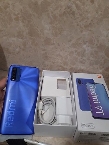 Техника и электроника: Redmi, Redmi 9T, Б/у, 128 ГБ, цвет - Синий, 2 SIM — 3