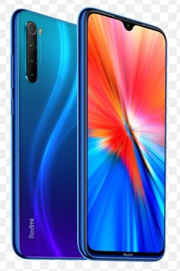 чехол на redmi note 8: Redmi, Redmi Note 8, Б/у, 64 ГБ, цвет - Синий, 2 SIM