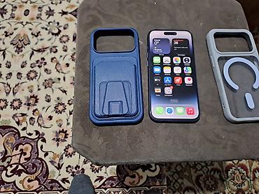 samsung s10е: IPhone 14 Pro, Б/у, 256 ГБ, Синий, Чехол, 78 % — 3