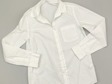 bluzka z długim rękawem bershka: Koszula 13 lat, stan - Bardzo dobry, wzór - Jednolity kolor