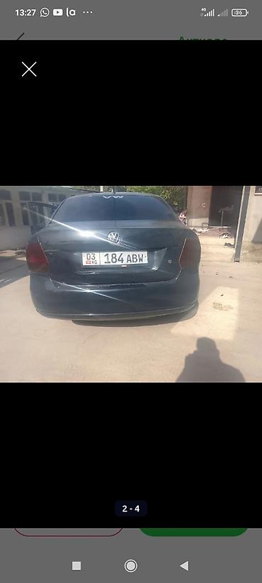 еврейский авто: Volkswagen Polo: 2011 г., 1.6 л, Механика, Бензин, Седан — 2
