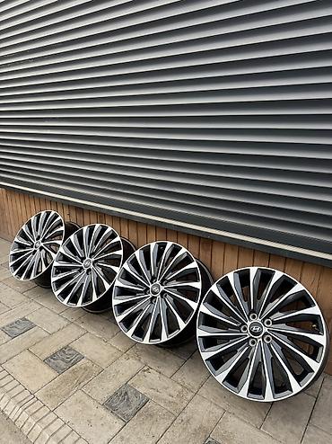 Литые Диски R 20 Hyundai, Комплект, отверстий - 5, Б/у