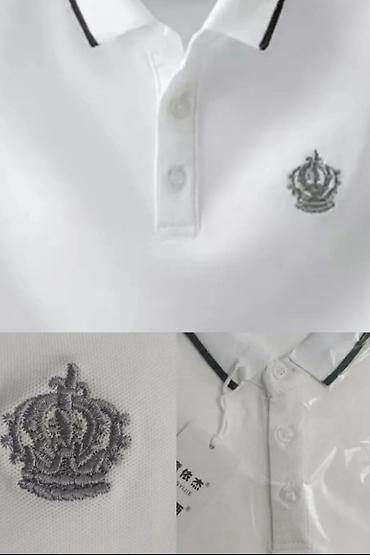 Топы и рубашки: Рубашка, цвет - Белый, Новый — 2