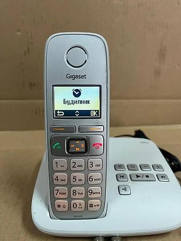 Fiksni telefoni: Gigaset E310A bežični fiksni telefon sa bazom i sekretaricom - Model — 4