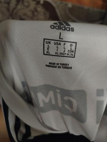 nişan paltarları: Futbolka, Adidas, L, rəng - Ağ — 3