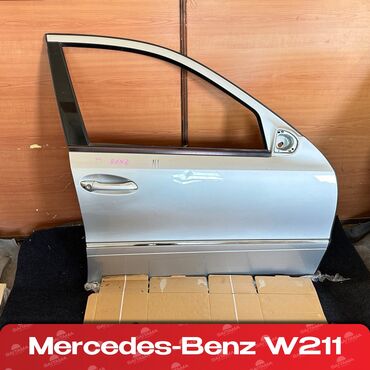 багаж для степ: Передняя правая дверь Mercedes-Benz 2005 г., Б/у, цвет - Серебристый,Оригинал