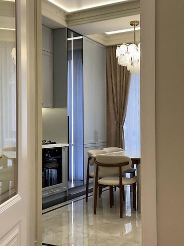 30: 3 комнаты, 75 м², Асанбай мкр Элитка, 2 этаж, Дизайнерский ремонт — 1