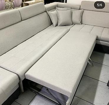 sofa: Угловой диван, C подушками — 4