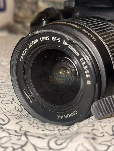 canon eos 1100d: Canon EOS 1100D fotoaparatı satılır 📷 Obyektiv: Canon 18–55 mm — 7