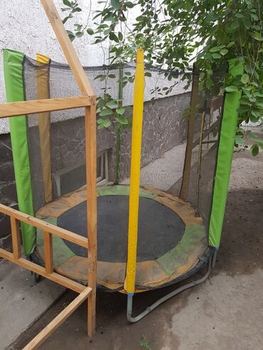 японские подгузники бишкек в Кыргызстан | Другие товары для детей: Детский батут 
ширина 1.48 см
высота 1.60 см
