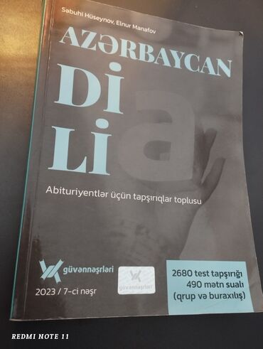 azerbaycan dili test toplusu pdf: Azərbaycan dili test toplusu güvən 2023 Kitab yeni vəziyyətdədir