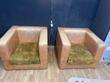 İşlənmiş, Mini-divan, 2 kreslo, Bazasız, Açılmayan