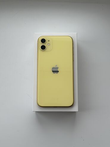 iphone x запчасти: IPhone 11, Колдонулган, 128 ГБ, Коргоочу айнек, Кабель, Куту, 73 %