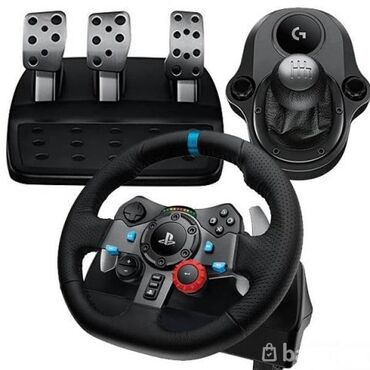 ps руль: Комплект игрового руля Logitech с педалями и рычагом переключения