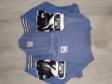 İdman döşəkləri və xalçaları: ADIDAS kimano dju-do ücün🔥🥋 təzə 13-14 yaş + MMA VENUM əlcəyi 🔥🥊tap
