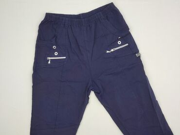 Women: Material trousers for women, size M (EU 38)
