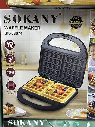 sokany вафельница отзывы: Вафельница SOKANY SK-08074 - Мощность: 750 Вт - Двусторонний — 1