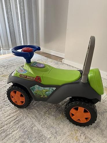 Балдар дүйнөсү: Абсолютно новая Каталка-машинка Dino World для малышей - Яркий дизайн — 3