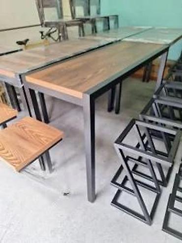 ormar dubine 35 cm: BARSKI STOLOVI LUX675 | Izrada nameštaja po meri Drvo&metal — 3